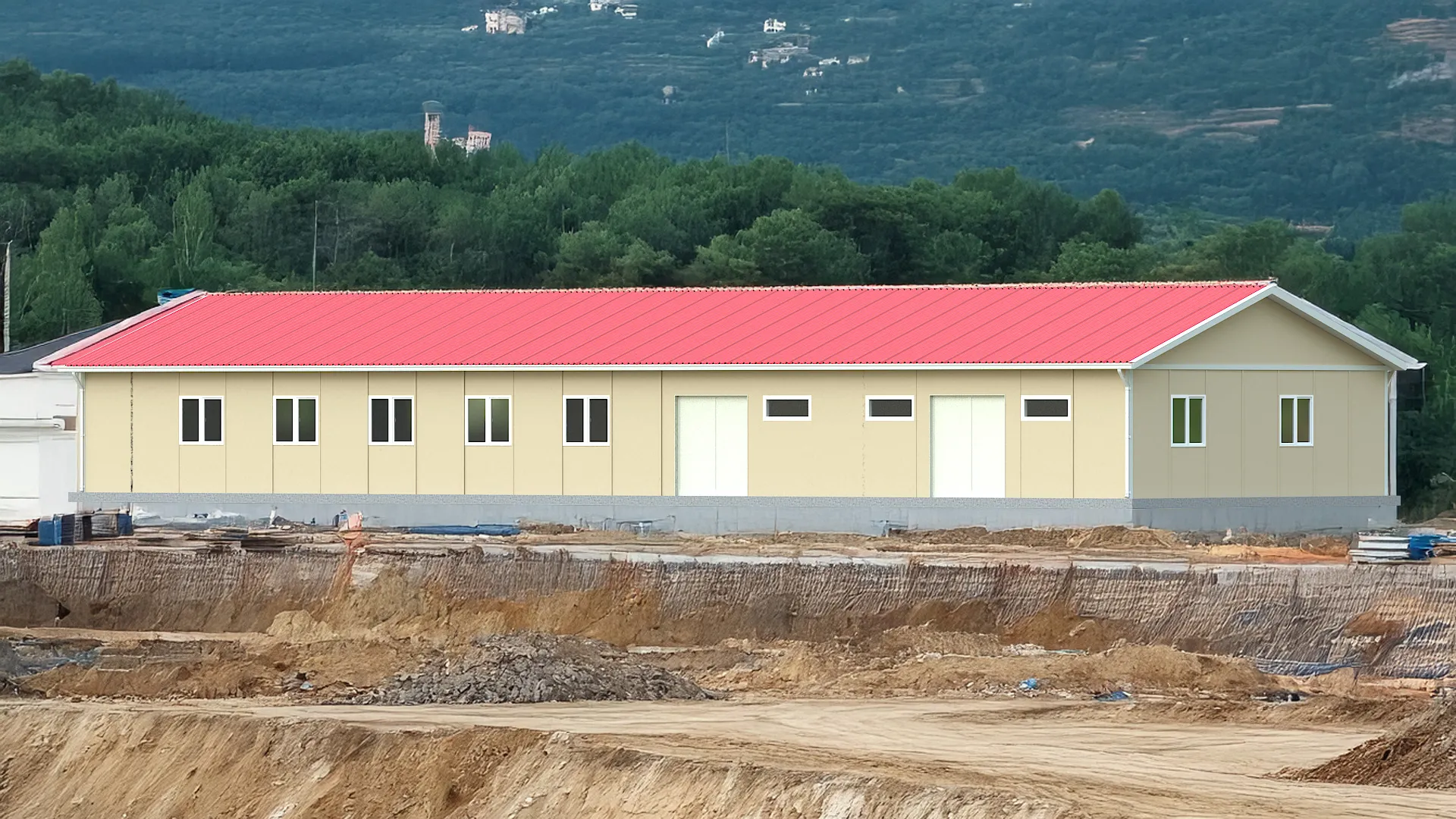 prefabrik yemekhane